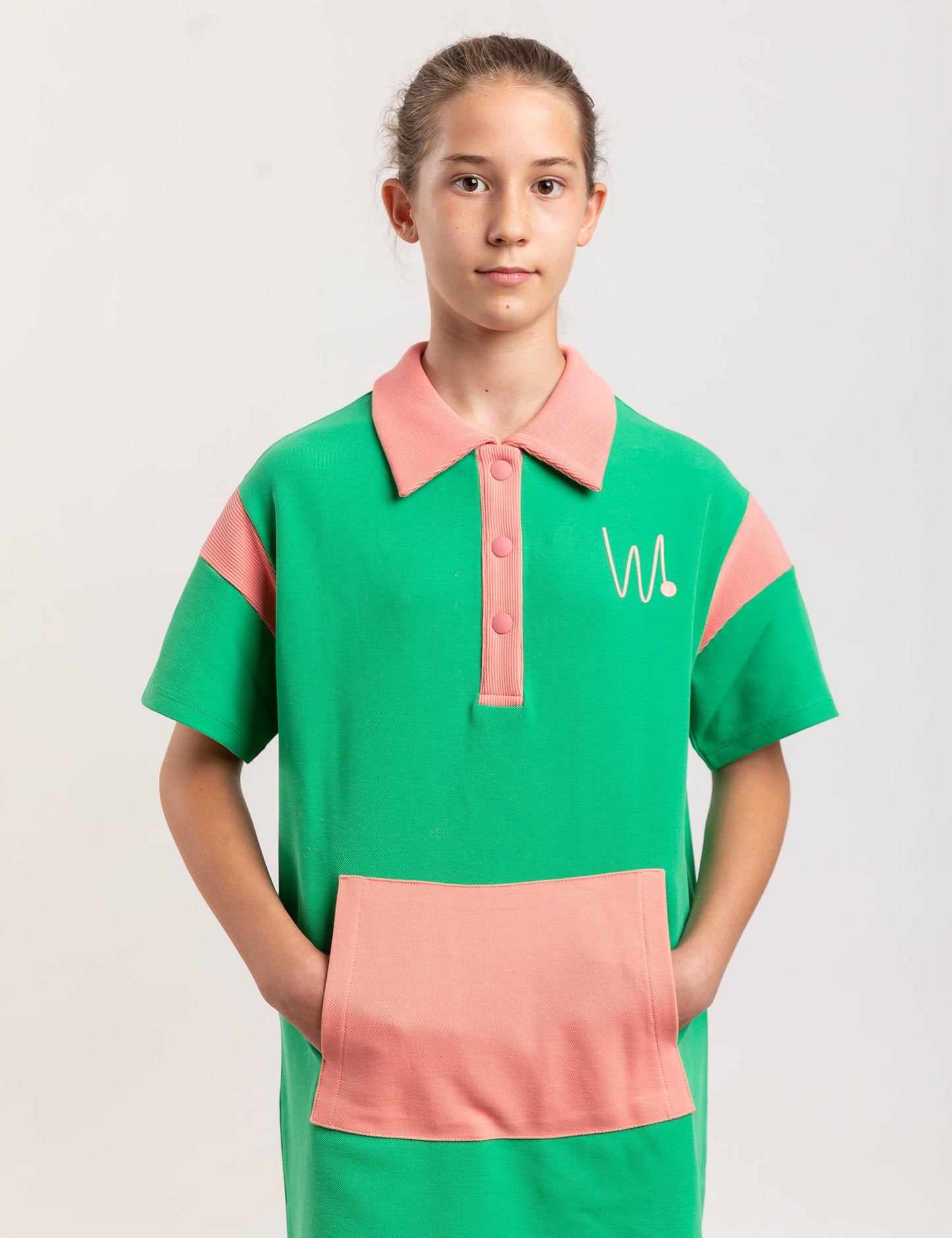 VESTIDO PARROT WAWALAND VERDE