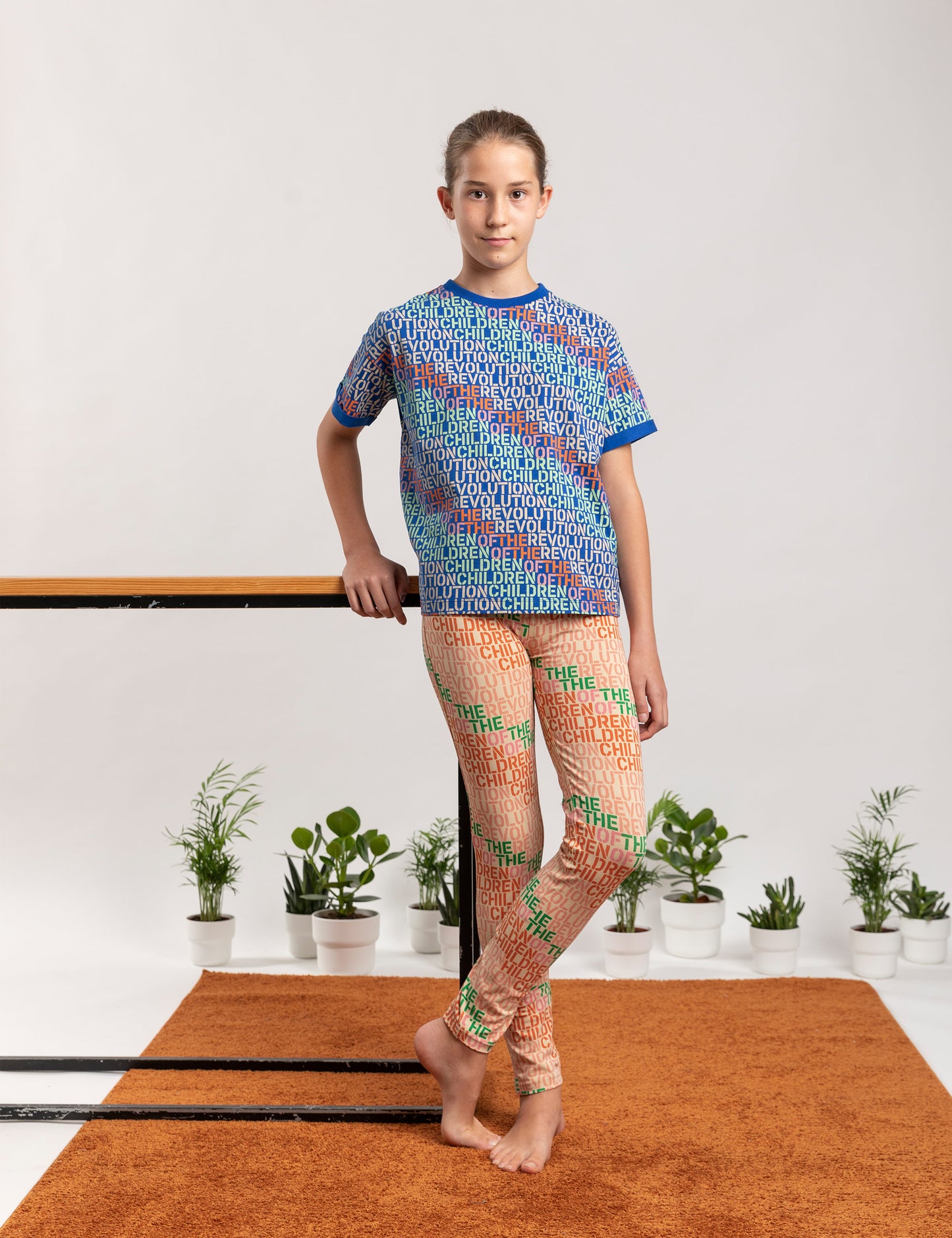 LEGGINGS LILA CHILDREN OF REVOLUTION ROSA