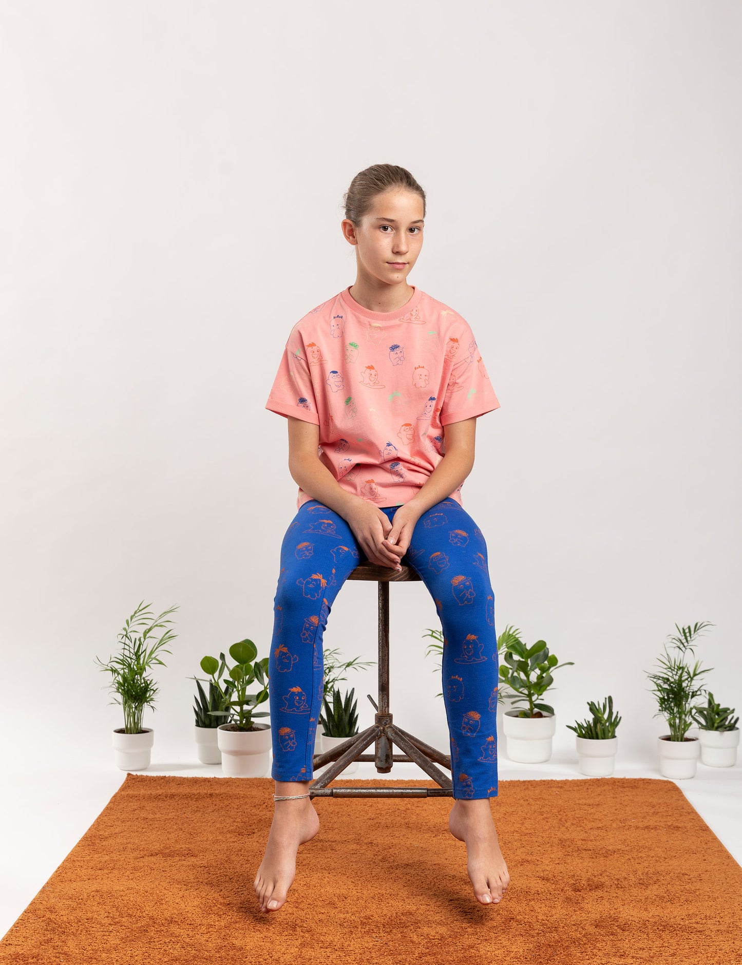 LEGGINGS LILA WAWIES AZUL