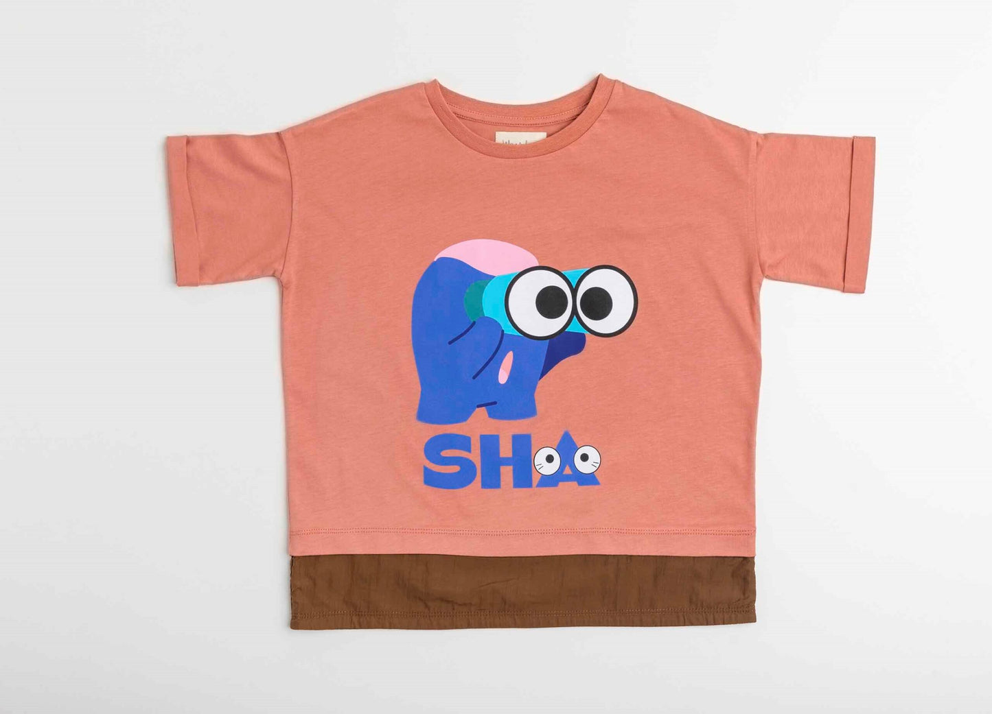 CAMISETA COUSTEAU "SHA" ROSA