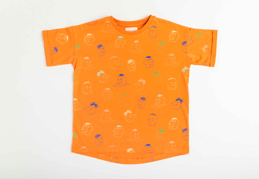CAMISETA COSMOS WAWIES NARANJA