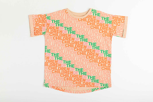 CAMISETA COSMOS ESTAMPADO CHILDREN OF REVOLUTION ROSA