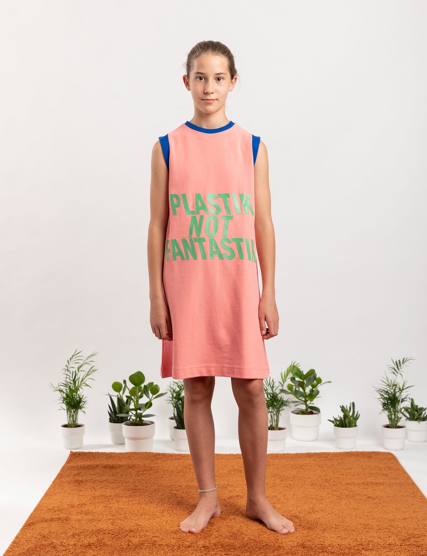 VESTIDO BRUNO PLASTIK NOT FANTASTIK ROSA