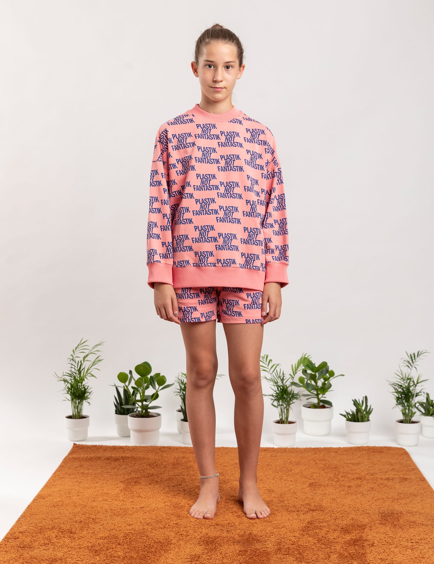 SUDADERA ZEN PLASTIK NOT FANTASTIK ROSA