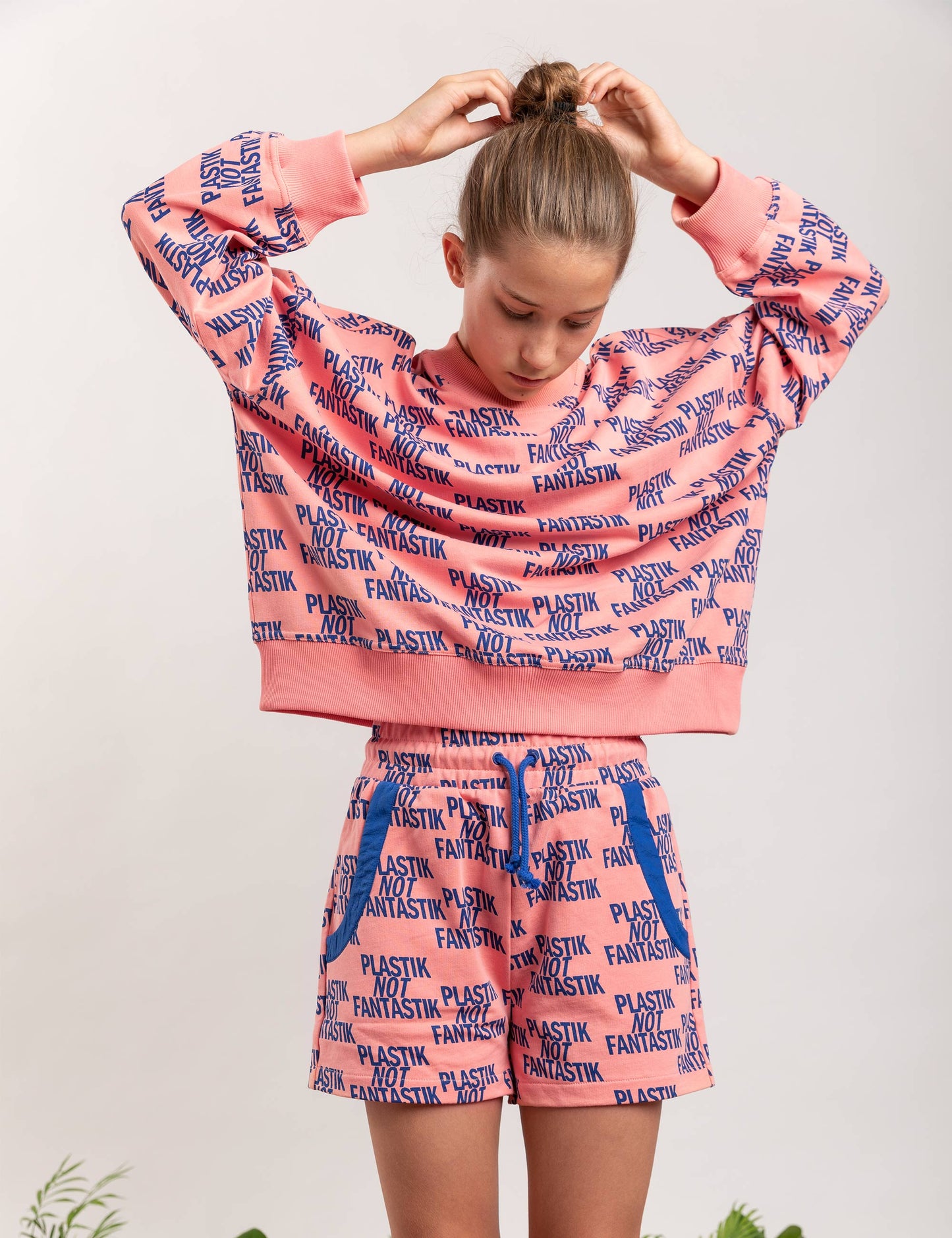 SUDADERA ZEN PLASTIK NOT FANTASTIK ROSA