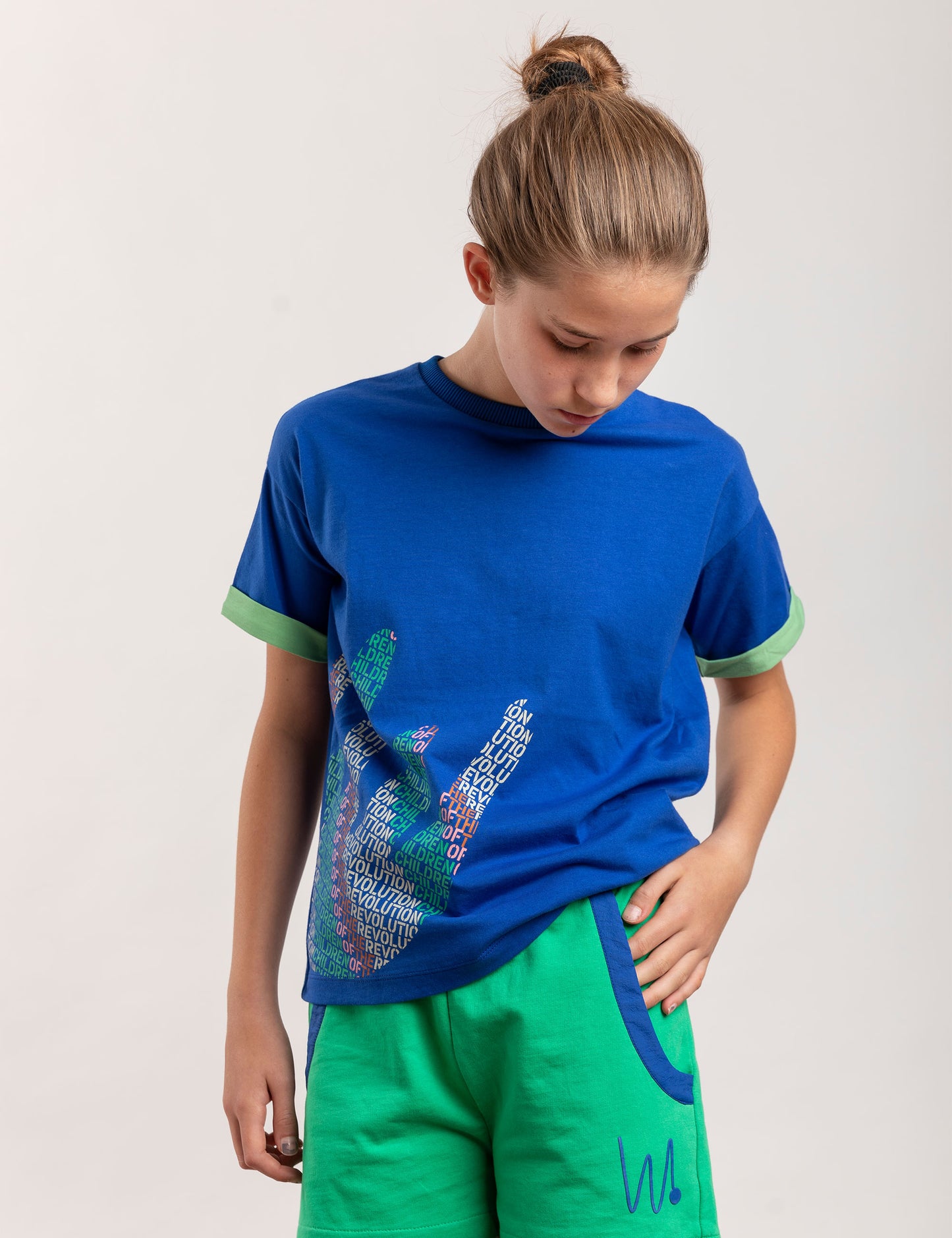 CAMISETA COSMOS CHILDREN OF THE REVOLUTION AZUL